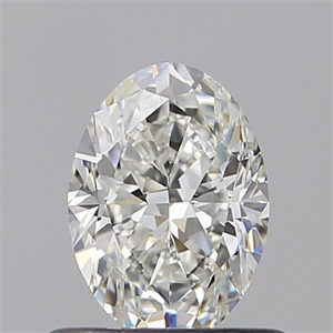 Picture of Natural Diamond 0.58 Carats, Oval with  Cut, F Color, VS1 Clarity and Certified by GIA