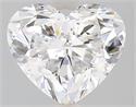 Natural Diamond 2.14 Carats, Heart with  Cut, D Color, SI1 Clarity and Certified by GIA