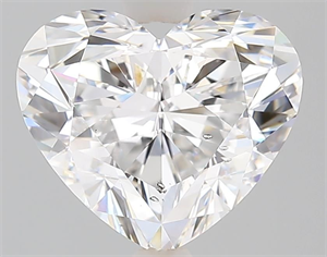 Picture of Natural Diamond 2.14 Carats, Heart with  Cut, D Color, SI1 Clarity and Certified by GIA