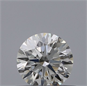 Diamante Natural 0.43 quilates, Redondo , Color F, claridad VVS2 y certificado IGI
