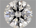 Diamante Natural 0.71 quilates, Redondo , Color F, claridad SI2 y certificado GIA