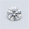 Diamante Natural 0.54 quilates, Redondo , Color I, claridad SI2 y certificado GIA