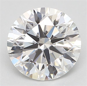 Picture of Natural Diamond 0.80 Carats, Round with Excellent Cut, F Color, VVS2 Clarity and Certified by GIA