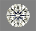 Natural Diamond 0.45 Carats, Round with Excellent Cut, L Color, VVS2 Clarity and Certified by GIA