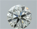 Natural Diamond 1.50 Carats, Round with Very Good Cut, N Color, SI1 Clarity and Certified by GIA