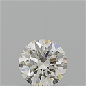 Diamante Natural 0.54 quilates, Redondo , Color J, claridad VS1 y certificado GIA