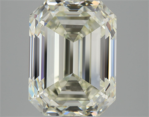 Foto Diamante Natural 5.01 quilates, Esmeralda , Color K, claridad VS1 y certificado HRD de
