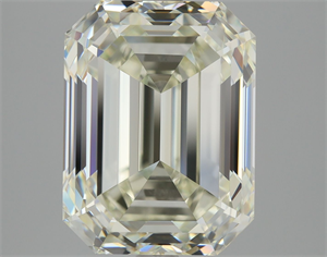 Picture of Natural Diamond 5.01 Carats, Emerald with  Cut, K Color, VS1 Clarity and Certified by HRD