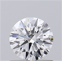 Lab Grown Diamond 0.73 Carats, Round with Ideal Cut, D Color, VVS1 Clarity and Certified by IGI