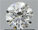 Diamante Natural 0.54 quilates, Redondo , Color H, claridad VS2 y certificado GIA