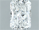 Natural Diamond 1.01 Carats, Radiant with  Cut, E Color, SI1 Clarity and Certified by GIA