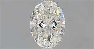 Picture of Natural Diamond 0.70 Carats, Oval with  Cut, I Color, VVS1 Clarity and Certified by GIA