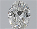 Diamante Natural 0.41 quilates, Ovalado , Color F, claridad VVS1 y certificado GIA