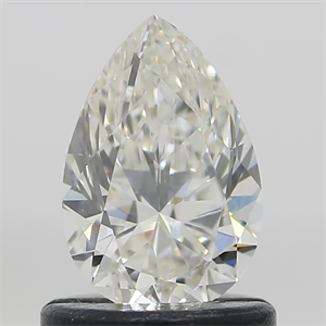Picture of Natural Diamond 0.76 Carats, Pear with  Cut, K Color, VS1 Clarity and Certified by GIA