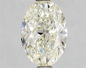 Foto Diamante Natural 1.53 quilates, Ovalado , Color K, claridad IF y certificado GIA de