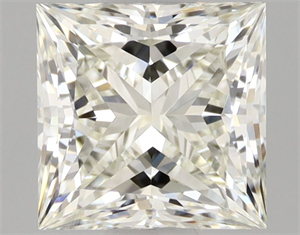 Picture of Natural Diamond 1.01 Carats, Princess with  Cut, I Color, VVS1 Clarity and Certified by IGI