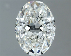 Picture of Natural Diamond 1.20 Carats, Oval with  Cut, G Color, VVS2 Clarity and Certified by IGI