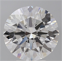 Lab Grown Diamond 5.04 Carats, Round with Ideal Cut, E Color, VVS2 Clarity and Certified by IGI