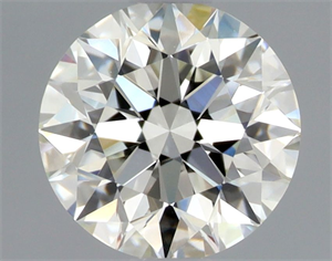 Picture of Natural Diamond 0.86 Carats, Round with Excellent Cut, I Color, VS1 Clarity and Certified by GIA