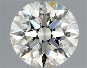 Picture of Natural Diamond 0.86 Carats, Round with Excellent Cut, I Color, VS1 Clarity and Certified by GIA