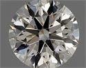 Diamante Natural 0.91 quilates, Redondo , Color K, claridad VVS2 y certificado GIA