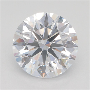 Picture of Lab Grown Diamond 3.50 Carats, Round with Ideal Cut, E Color, VVS2 Clarity and Certified by IGI