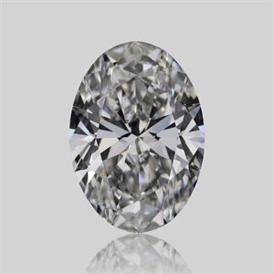 Foto Diamante Natural 0.51 quilates, Ovalado , Color F, claridad VVS1 y certificado GIA de