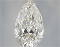Natural Diamond 0.30 Carats, Pear with  Cut, F Color, VS1 Clarity and Certified by IGI