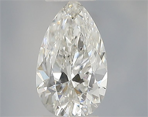 Picture of Natural Diamond 0.30 Carats, Pear with  Cut, F Color, VS1 Clarity and Certified by IGI