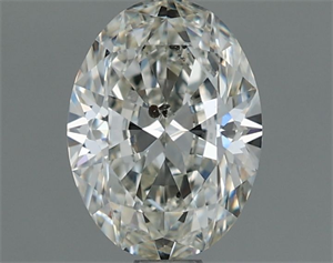 Foto Diamante Natural 1.00 quilates, Ovalado , Color I, claridad SI2 y certificado IGI de