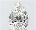 Diamante Natural 0.71 quilates, De pera , Color H, claridad VS2 y certificado IGI