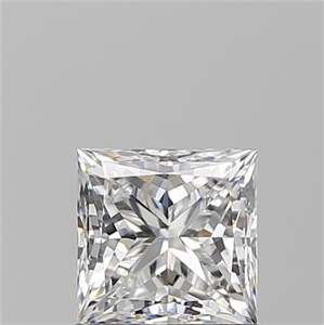 Picture of Natural Diamond 1.01 Carats, Princess with  Cut, E Color, VS1 Clarity and Certified by GIA