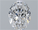 Natural Diamond 2.51 Carats, Oval with  Cut, D Color, VS1 Clarity and Certified by GIA