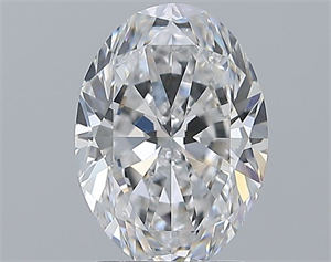 Picture of Natural Diamond 2.51 Carats, Oval with  Cut, D Color, VS1 Clarity and Certified by GIA