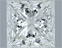 Diamante Natural 0.70 quilates, Princesa , Color I, claridad VVS1 y certificado IGI