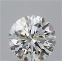 Natural Diamond 0.71 Carats, Round with Excellent Cut, G Color, VVS2 Clarity and Certified by GIA