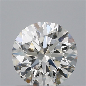 Picture of Natural Diamond 0.71 Carats, Round with Excellent Cut, G Color, VVS2 Clarity and Certified by GIA