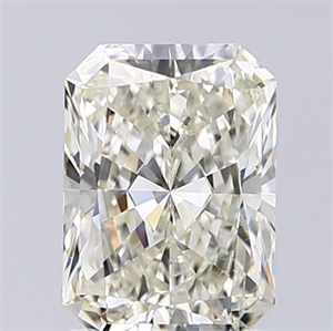 Foto Diamante Natural 1.50 quilates, Radiante , Color L, claridad I1 y certificado GIA de