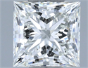 Diamante Natural 0.61 quilates, Princesa , Color H, claridad VVS1 y certificado IGI