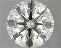 Natural Diamond 0.75 Carats, Round with Excellent Cut, L Color, VVS1 Clarity and Certified by GIA