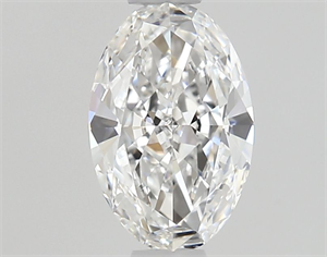 Picture of Natural Diamond 0.50 Carats, Oval with  Cut, D Color, VS2 Clarity and Certified by GIA