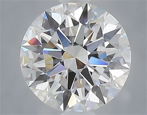 Picture of Lab Grown Diamond 1.20 Carats, Round with Excellent Cut, D Color, VS1 Clarity and Certified by IGI