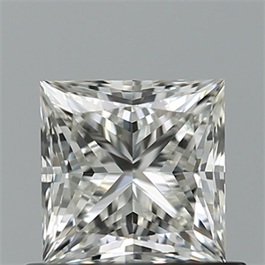 Picture of Natural Diamond 0.80 Carats, Princess with  Cut, H Color, VS1 Clarity and Certified by GIA