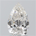 Natural Diamond 1.20 Carats, Pear with  Cut, I Color, SI2 Clarity and Certified by GIA