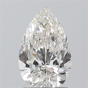 Picture of Natural Diamond 1.20 Carats, Pear with  Cut, I Color, SI2 Clarity and Certified by GIA