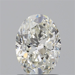 Picture of Natural Diamond 1.00 Carats, Oval with  Cut, I Color, VS2 Clarity and Certified by GIA