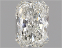 Natural Diamond 0.80 Carats, Radiant with  Cut, J Color, SI1 Clarity and Certified by GIA