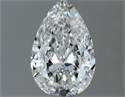 Natural Diamond 0.60 Carats, Pear with  Cut, G Color, VS1 Clarity and Certified by GIA