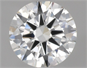 Diamante Natural 0.83 quilates, Redondo , Color H, claridad VVS1 y certificado GIA