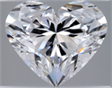 Natural Diamond 1.80 Carats, Heart with  Cut, D Color, VS2 Clarity and Certified by GIA